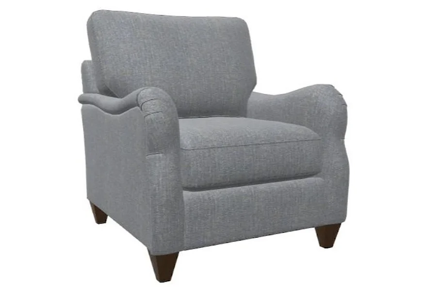 Custom Upholstery Custom Upholstered Chair by Bassett at Esprit Decor Home Furnishings